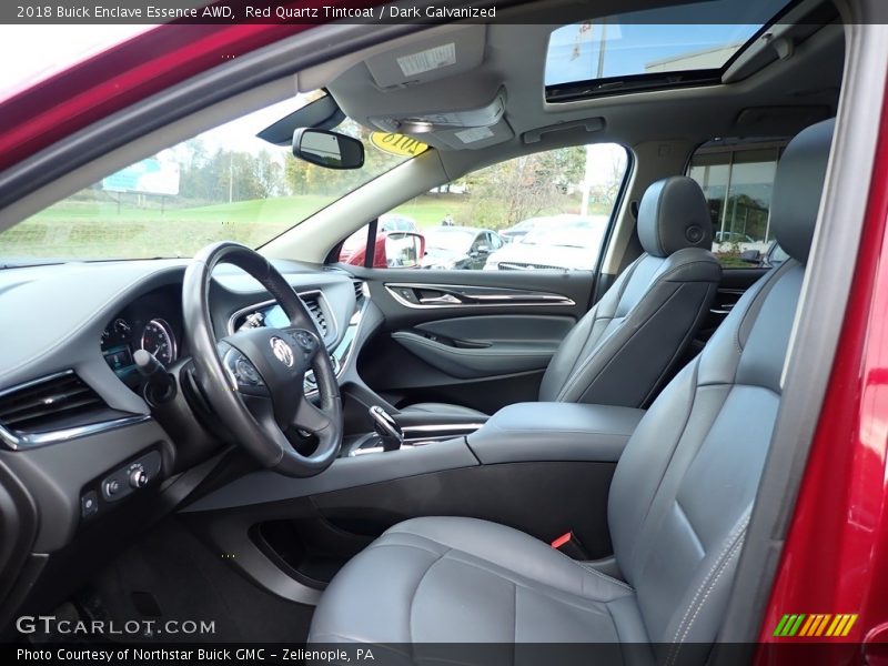 Red Quartz Tintcoat / Dark Galvanized 2018 Buick Enclave Essence AWD