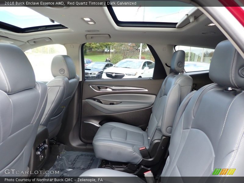 Red Quartz Tintcoat / Dark Galvanized 2018 Buick Enclave Essence AWD