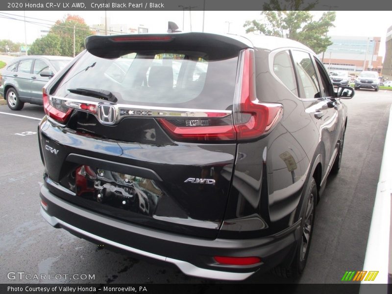 Crystal Black Pearl / Black 2020 Honda CR-V LX AWD