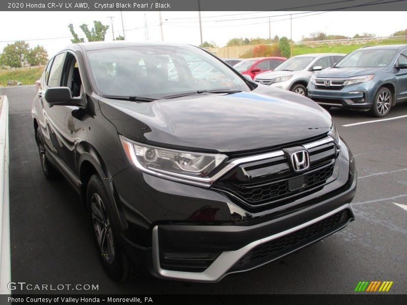 Crystal Black Pearl / Black 2020 Honda CR-V LX AWD