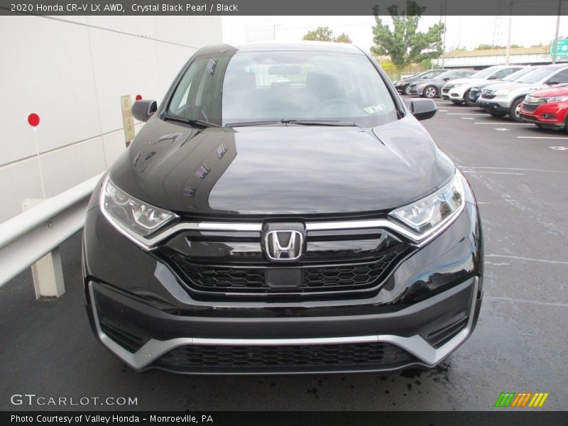 Crystal Black Pearl / Black 2020 Honda CR-V LX AWD