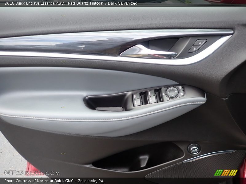 Red Quartz Tintcoat / Dark Galvanized 2018 Buick Enclave Essence AWD