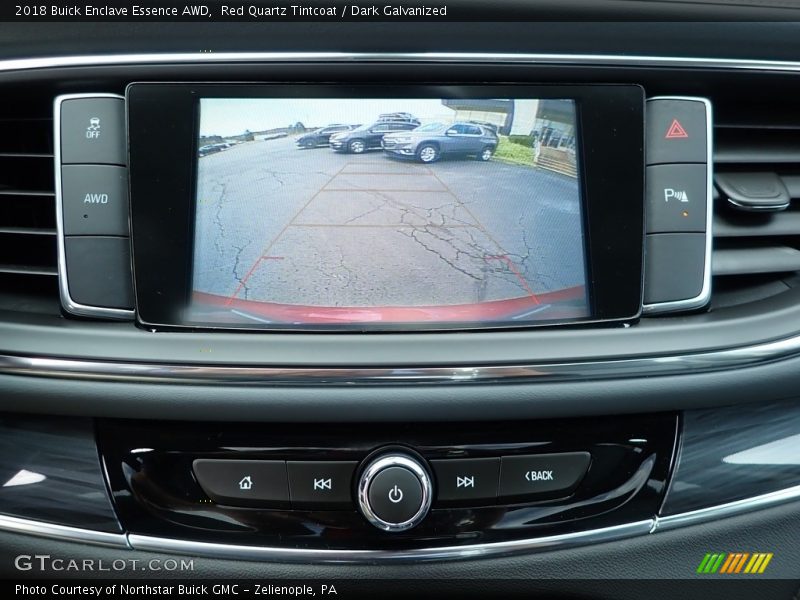 Red Quartz Tintcoat / Dark Galvanized 2018 Buick Enclave Essence AWD