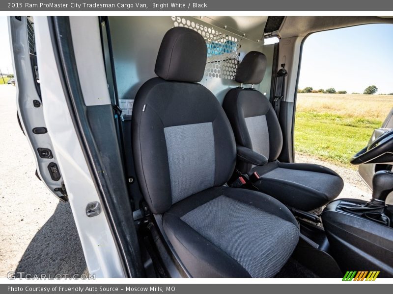 Bright White / Black 2015 Ram ProMaster City Tradesman Cargo Van