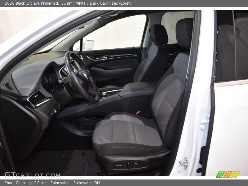 Summit White / Dark Galvinized/Ebony 2020 Buick Enclave Preferred