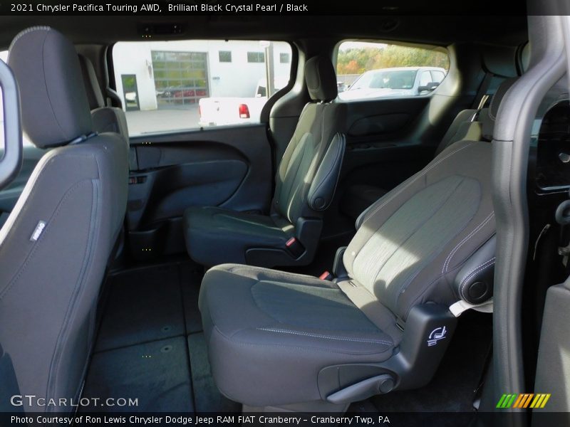 Brilliant Black Crystal Pearl / Black 2021 Chrysler Pacifica Touring AWD
