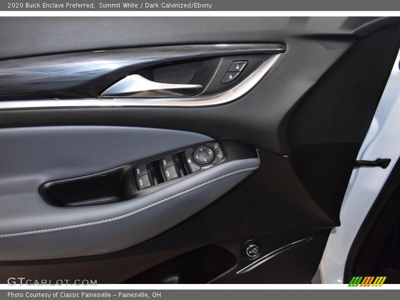 Summit White / Dark Galvinized/Ebony 2020 Buick Enclave Preferred