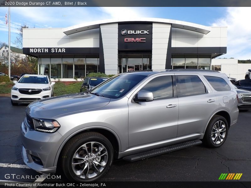 Billet / Black 2020 Dodge Durango GT AWD