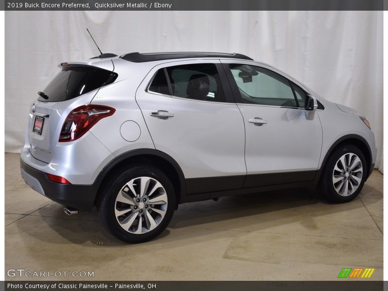 Quicksilver Metallic / Ebony 2019 Buick Encore Preferred