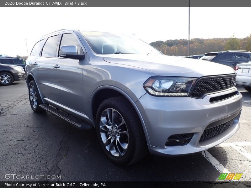 Billet / Black 2020 Dodge Durango GT AWD