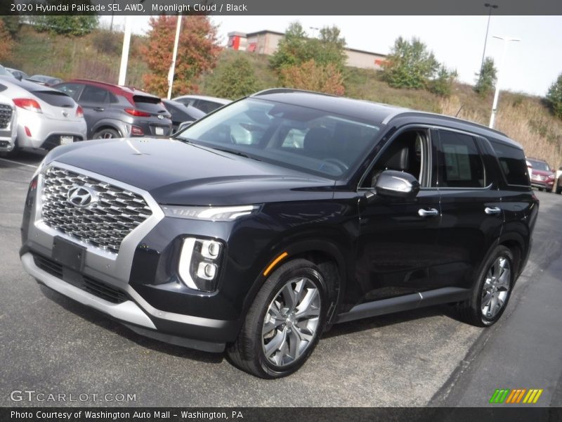 Moonlight Cloud / Black 2020 Hyundai Palisade SEL AWD