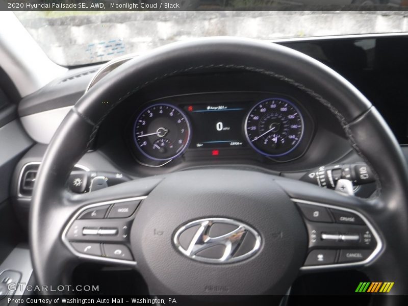 Moonlight Cloud / Black 2020 Hyundai Palisade SEL AWD