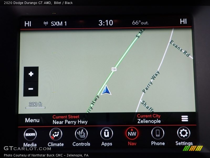 Billet / Black 2020 Dodge Durango GT AWD