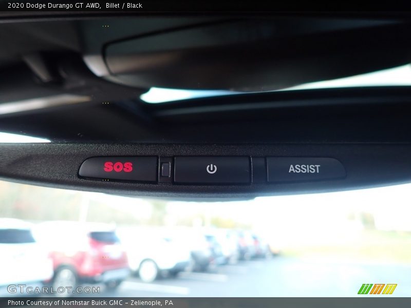 Billet / Black 2020 Dodge Durango GT AWD