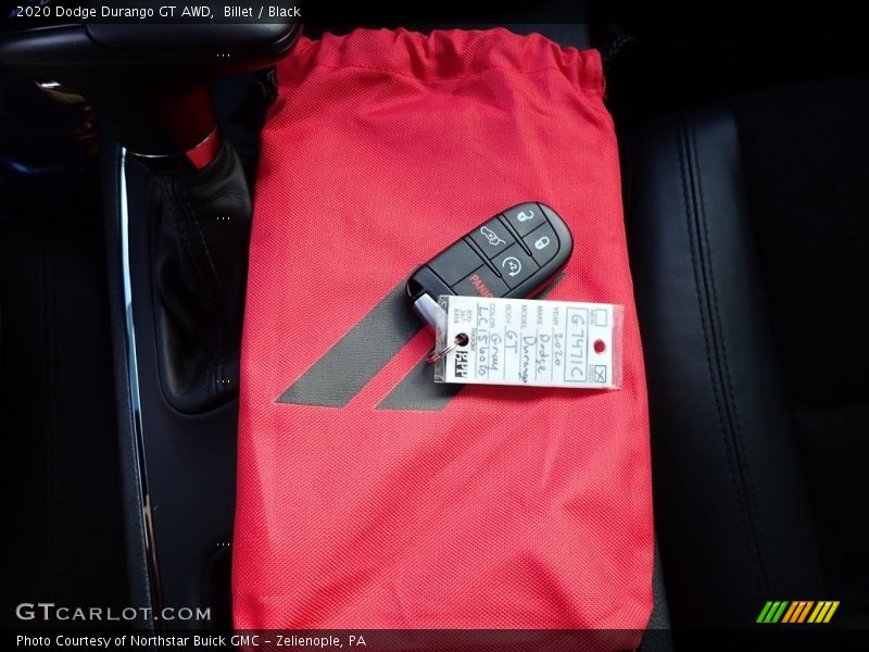 Billet / Black 2020 Dodge Durango GT AWD