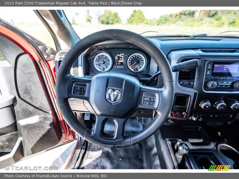  2013 2500 Tradesman Regular Cab 4x4 Steering Wheel