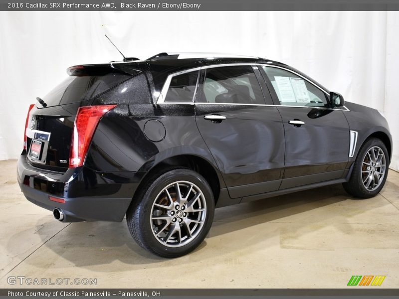 Black Raven / Ebony/Ebony 2016 Cadillac SRX Performance AWD