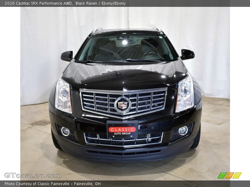 Black Raven / Ebony/Ebony 2016 Cadillac SRX Performance AWD