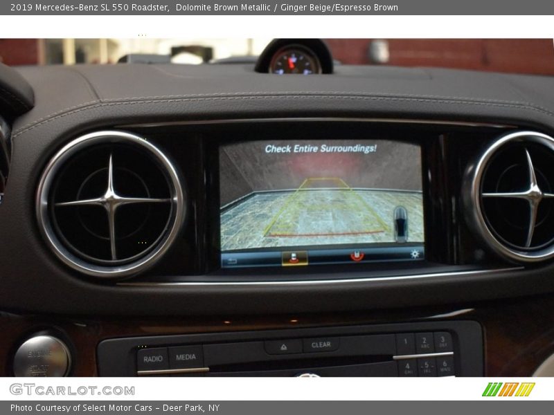 Dolomite Brown Metallic / Ginger Beige/Espresso Brown 2019 Mercedes-Benz SL 550 Roadster