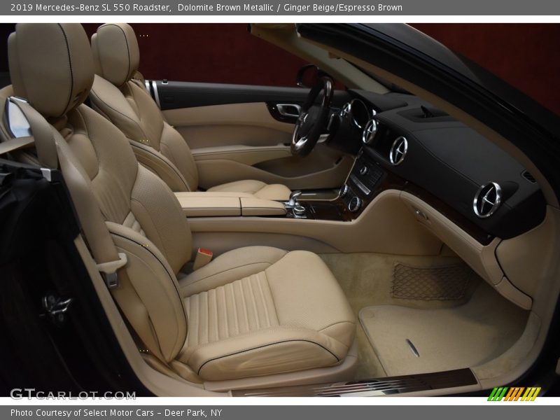 Dolomite Brown Metallic / Ginger Beige/Espresso Brown 2019 Mercedes-Benz SL 550 Roadster
