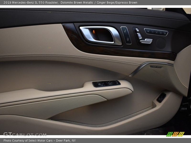 Dolomite Brown Metallic / Ginger Beige/Espresso Brown 2019 Mercedes-Benz SL 550 Roadster