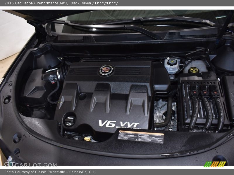 Black Raven / Ebony/Ebony 2016 Cadillac SRX Performance AWD