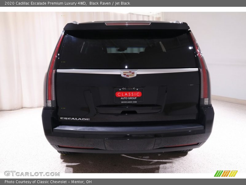 Black Raven / Jet Black 2020 Cadillac Escalade Premium Luxury 4WD
