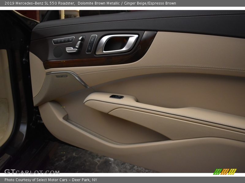 Dolomite Brown Metallic / Ginger Beige/Espresso Brown 2019 Mercedes-Benz SL 550 Roadster