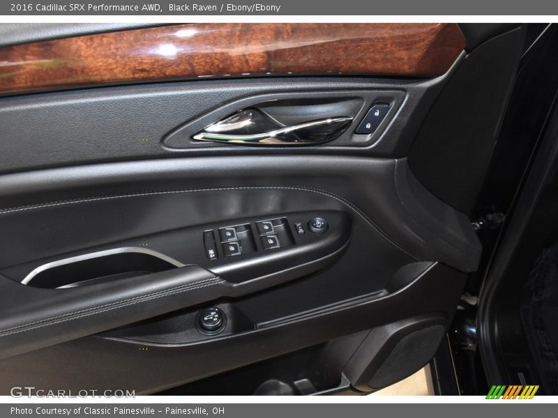 Black Raven / Ebony/Ebony 2016 Cadillac SRX Performance AWD