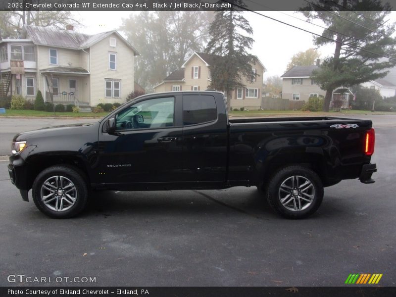 Black / Jet Black/­Dark Ash 2022 Chevrolet Colorado WT Extended Cab 4x4