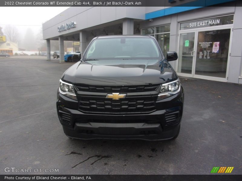 Black / Jet Black/­Dark Ash 2022 Chevrolet Colorado WT Extended Cab 4x4