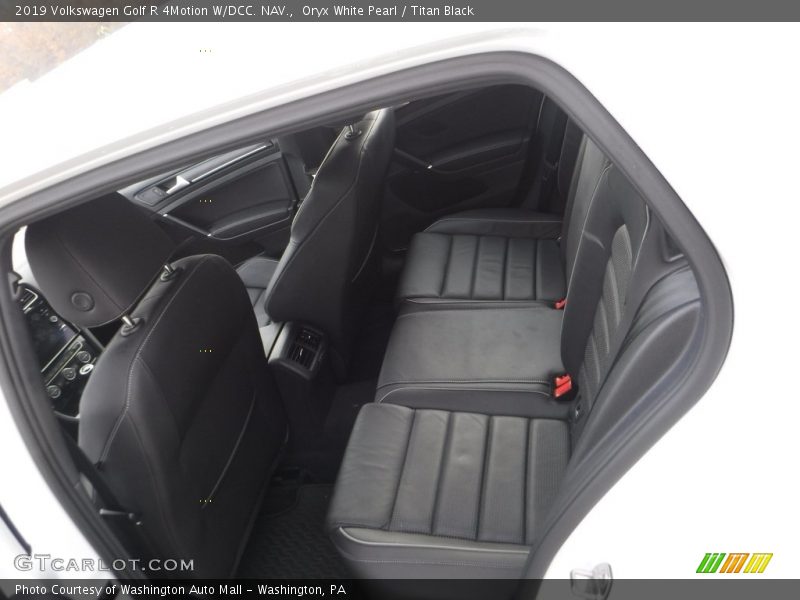 Oryx White Pearl / Titan Black 2019 Volkswagen Golf R 4Motion W/DCC. NAV.