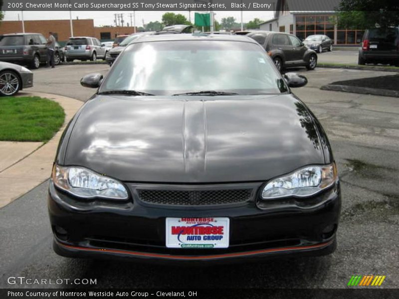 Black / Ebony 2005 Chevrolet Monte Carlo Supercharged SS Tony Stewart Signature Series