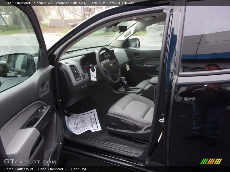 Black / Jet Black/­Dark Ash 2022 Chevrolet Colorado WT Extended Cab 4x4