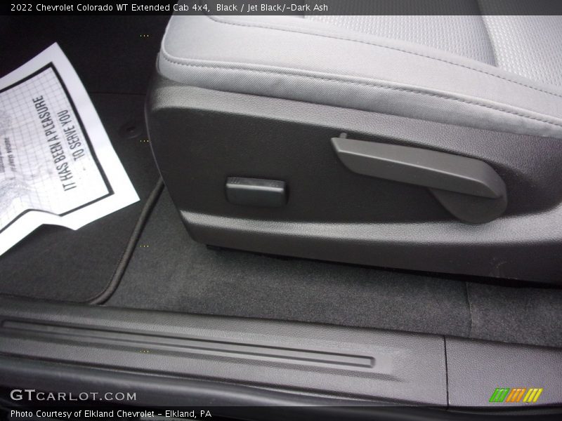 Black / Jet Black/­Dark Ash 2022 Chevrolet Colorado WT Extended Cab 4x4