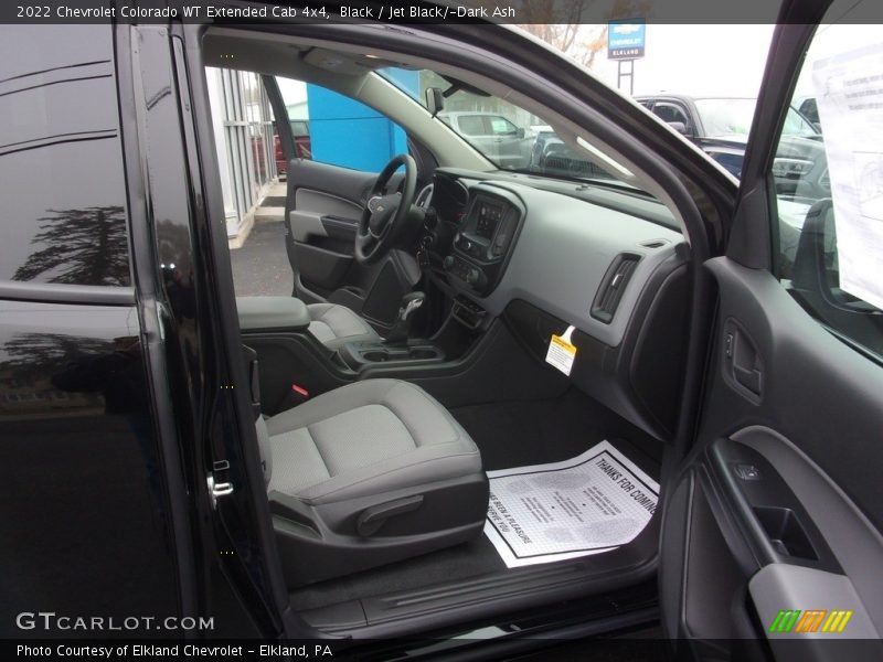Black / Jet Black/­Dark Ash 2022 Chevrolet Colorado WT Extended Cab 4x4