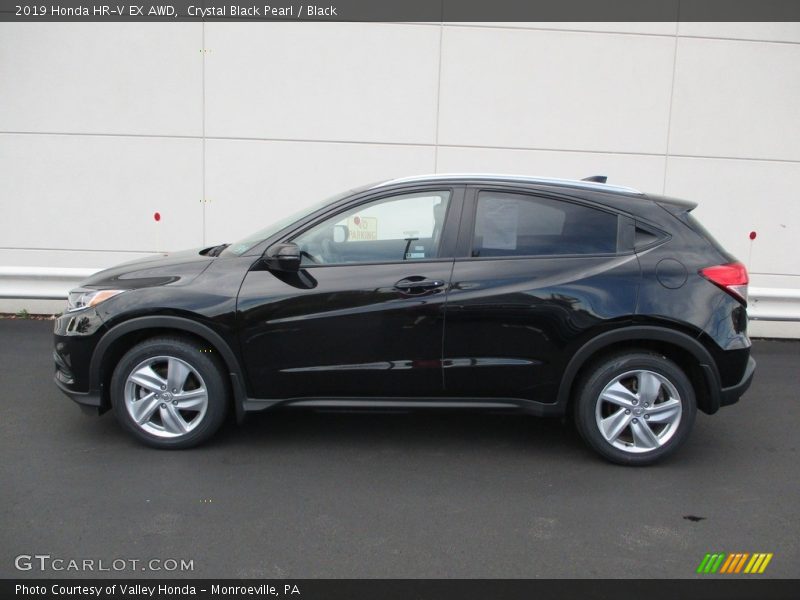 Crystal Black Pearl / Black 2019 Honda HR-V EX AWD