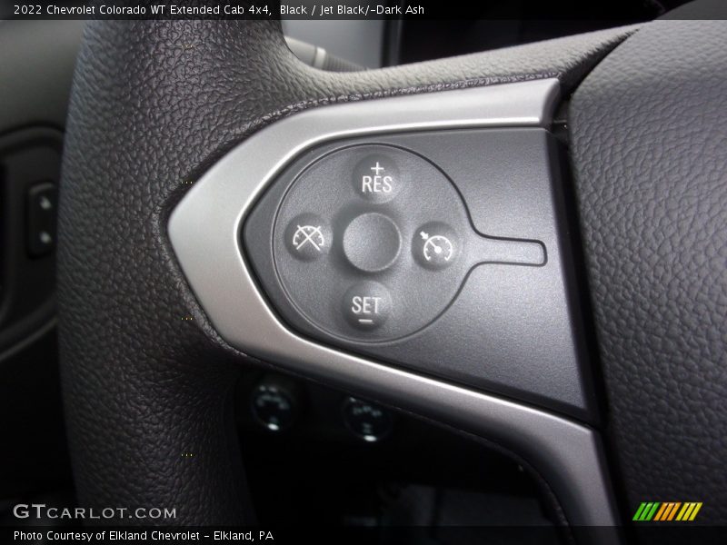 Black / Jet Black/­Dark Ash 2022 Chevrolet Colorado WT Extended Cab 4x4