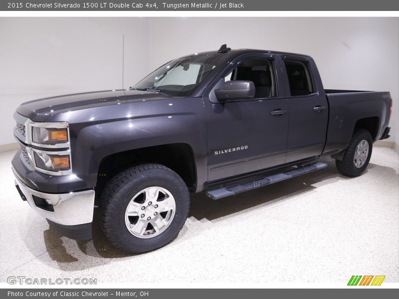 Tungsten Metallic / Jet Black 2015 Chevrolet Silverado 1500 LT Double Cab 4x4