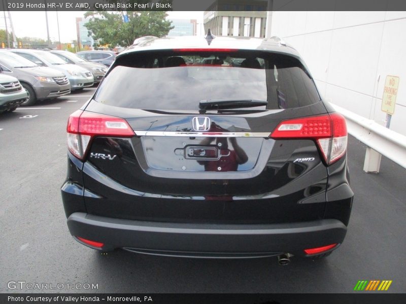 Crystal Black Pearl / Black 2019 Honda HR-V EX AWD