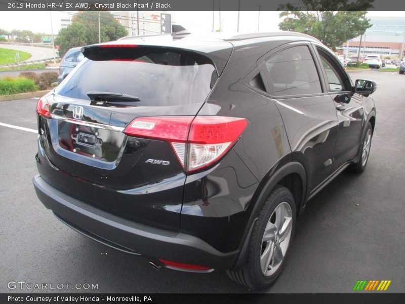 Crystal Black Pearl / Black 2019 Honda HR-V EX AWD