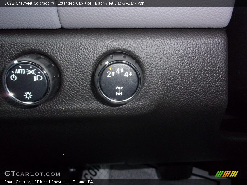 Black / Jet Black/­Dark Ash 2022 Chevrolet Colorado WT Extended Cab 4x4