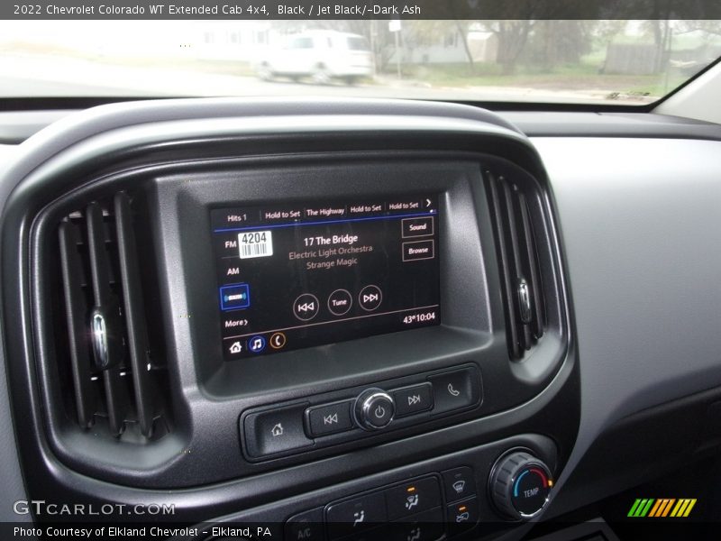 Black / Jet Black/­Dark Ash 2022 Chevrolet Colorado WT Extended Cab 4x4