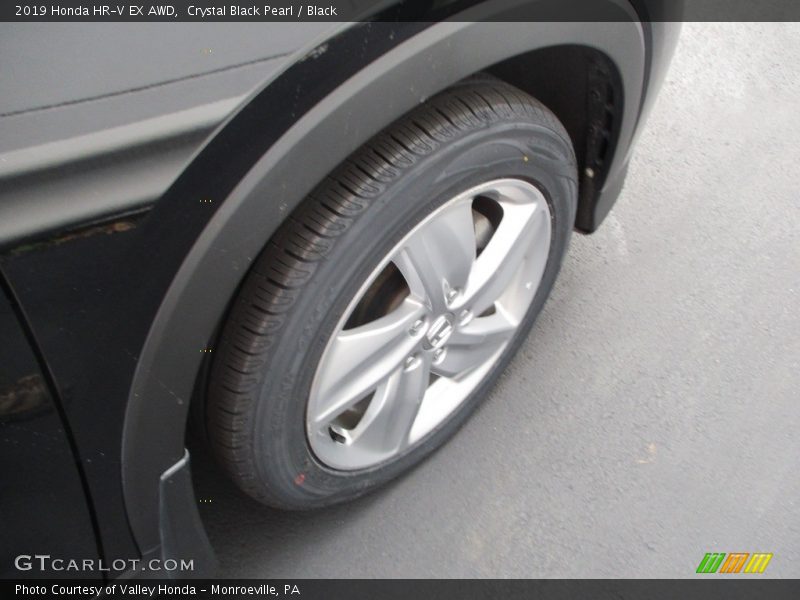 Crystal Black Pearl / Black 2019 Honda HR-V EX AWD