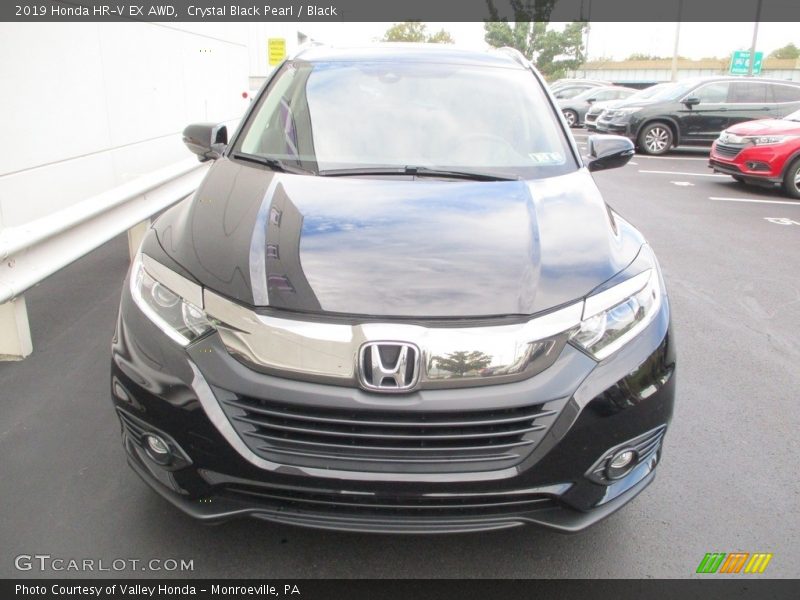 Crystal Black Pearl / Black 2019 Honda HR-V EX AWD