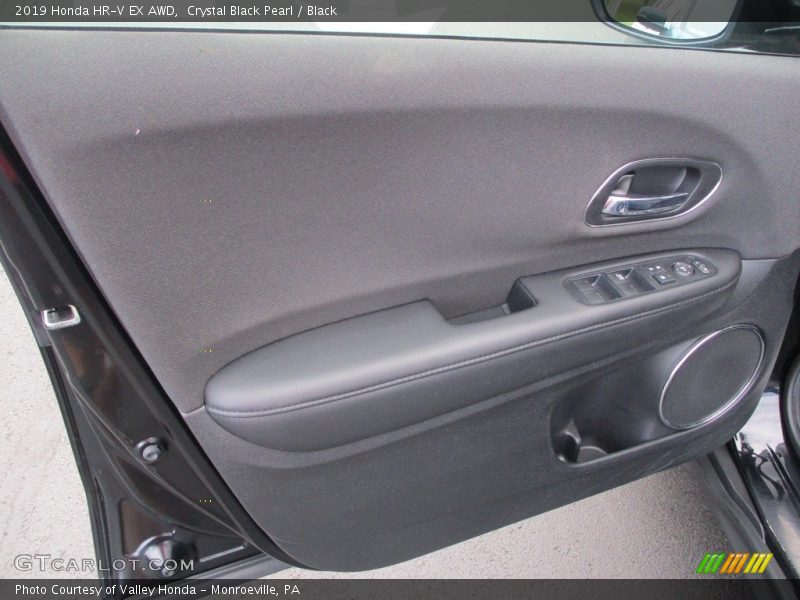 Crystal Black Pearl / Black 2019 Honda HR-V EX AWD