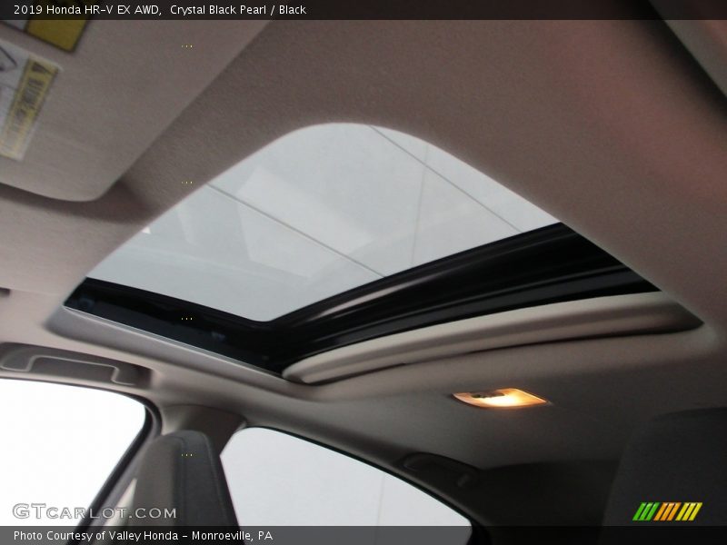 Crystal Black Pearl / Black 2019 Honda HR-V EX AWD