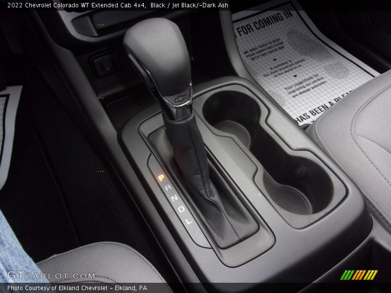 Black / Jet Black/­Dark Ash 2022 Chevrolet Colorado WT Extended Cab 4x4
