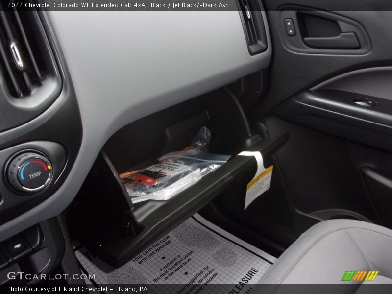 Black / Jet Black/­Dark Ash 2022 Chevrolet Colorado WT Extended Cab 4x4
