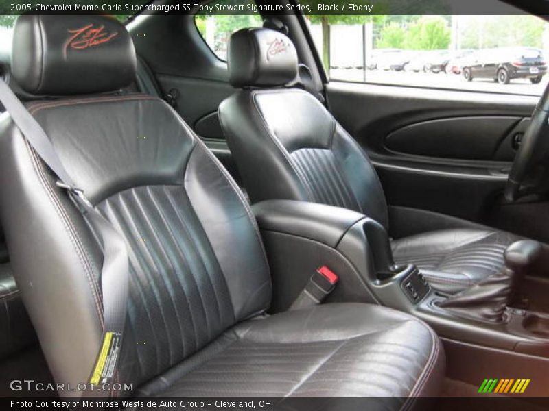 Black / Ebony 2005 Chevrolet Monte Carlo Supercharged SS Tony Stewart Signature Series